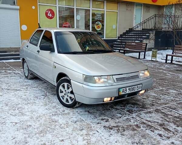 Серый ВАЗ 2110, объемом двигателя 1.6 л и пробегом 120 тыс. км за 1700 $, фото 1 на Automoto.ua