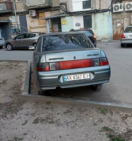 Серый ВАЗ 2110, объемом двигателя 1.6 л и пробегом 350 тыс. км за 1700 $, фото 1 на Automoto.ua