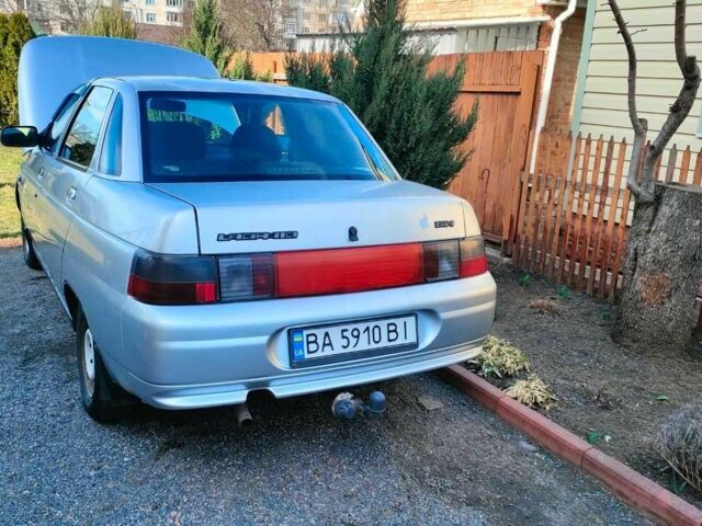 Сірий ВАЗ 2110, об'ємом двигуна 1.6 л та пробігом 338 тис. км за 1350 $, фото 1 на Automoto.ua