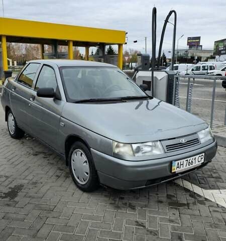 Серый ВАЗ 2110, объемом двигателя 1.6 л и пробегом 50 тыс. км за 3300 $, фото 1 на Automoto.ua