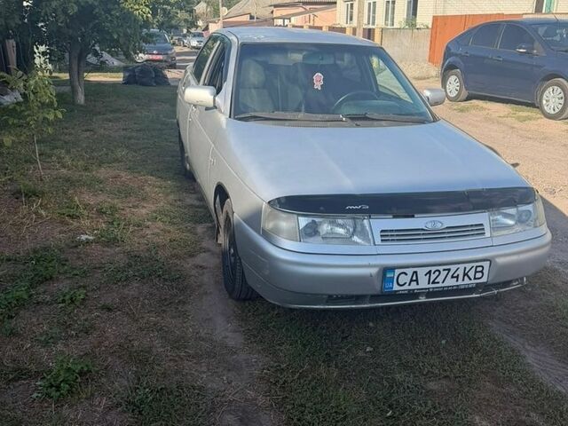 Серый ВАЗ 2110, объемом двигателя 1.6 л и пробегом 253 тыс. км за 1550 $, фото 1 на Automoto.ua