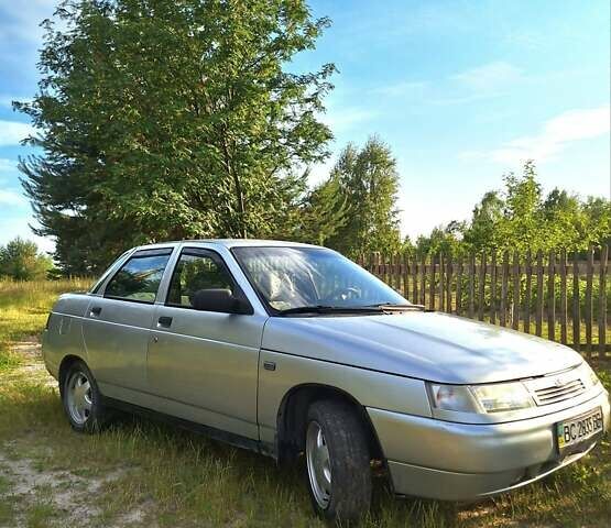 Серый ВАЗ 2110, объемом двигателя 1.6 л и пробегом 169 тыс. км за 1700 $, фото 1 на Automoto.ua