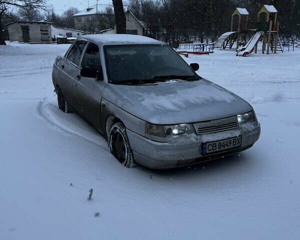 Сірий ВАЗ 2110, об'ємом двигуна 1.5 л та пробігом 210 тис. км за 1450 $, фото 1 на Automoto.ua
