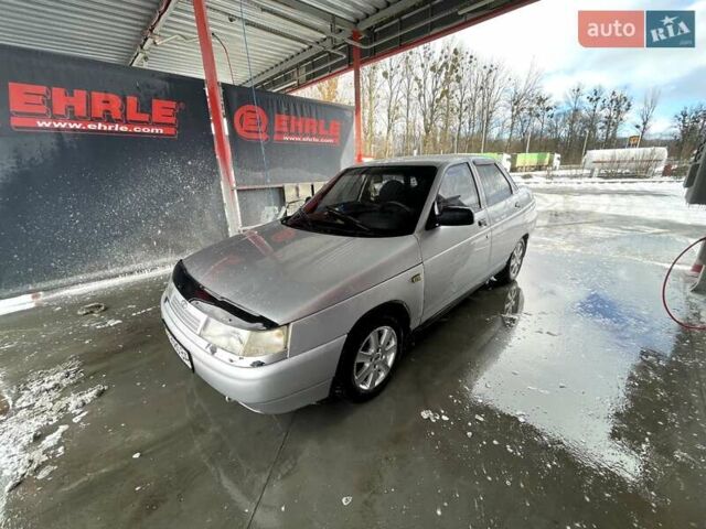 Сірий ВАЗ 2110, об'ємом двигуна 1.6 л та пробігом 203 тис. км за 1350 $, фото 1 на Automoto.ua