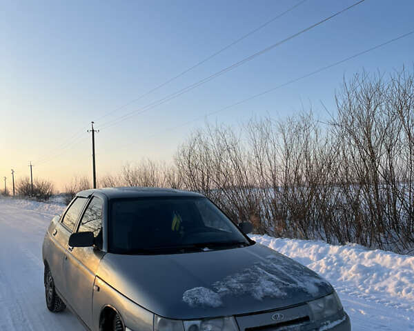 Серый ВАЗ 2110, объемом двигателя 1.6 л и пробегом 250 тыс. км за 1650 $, фото 1 на Automoto.ua