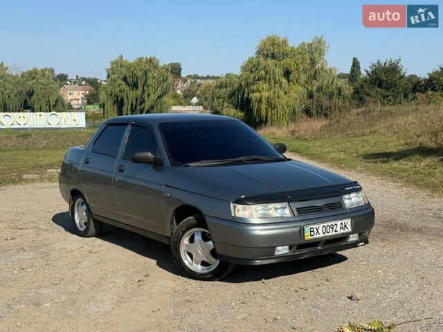 Серый ВАЗ 2110, объемом двигателя 1.6 л и пробегом 163 тыс. км за 2600 $, фото 1 на Automoto.ua