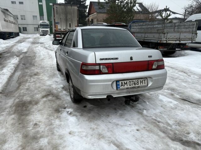 Сірий ВАЗ 2110, об'ємом двигуна 1.6 л та пробігом 150 тис. км за 1400 $, фото 1 на Automoto.ua