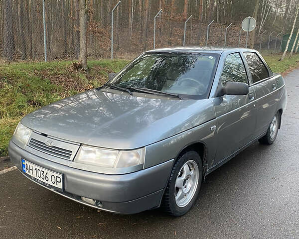 Сірий ВАЗ 2110, об'ємом двигуна 1.6 л та пробігом 118 тис. км за 1850 $, фото 1 на Automoto.ua
