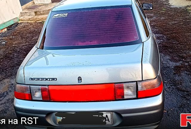 Серый ВАЗ 2110, объемом двигателя 1.6 л и пробегом 210 тыс. км за 2600 $, фото 1 на Automoto.ua