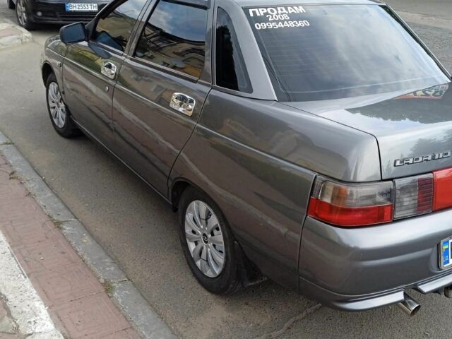 Серый ВАЗ 2110, объемом двигателя 1.6 л и пробегом 42 тыс. км за 3600 $, фото 1 на Automoto.ua