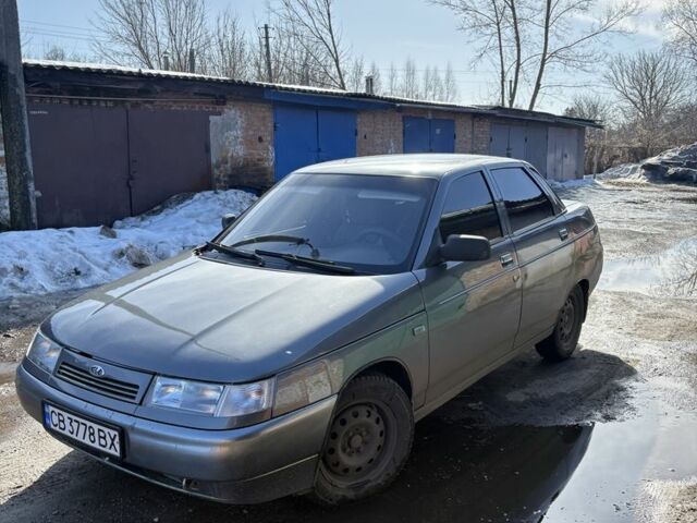 Серый ВАЗ 2110, объемом двигателя 1.6 л и пробегом 198 тыс. км за 2300 $, фото 1 на Automoto.ua