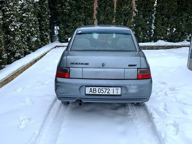 Сірий ВАЗ 2110, об'ємом двигуна 1.6 л та пробігом 209 тис. км за 1150 $, фото 1 на Automoto.ua