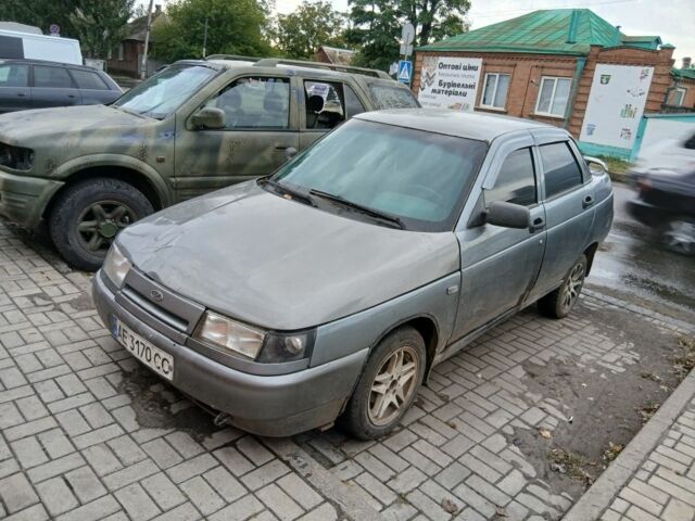 Сірий ВАЗ 2110, об'ємом двигуна 1.6 л та пробігом 150 тис. км за 1459 $, фото 1 на Automoto.ua