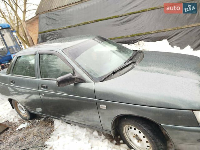 Серый ВАЗ 2110, объемом двигателя 1.6 л и пробегом 95 тыс. км за 2550 $, фото 1 на Automoto.ua