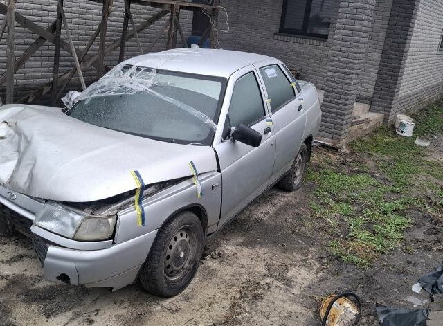 Сірий ВАЗ 2110, об'ємом двигуна 1.6 л та пробігом 170 тис. км за 800 $, фото 1 на Automoto.ua