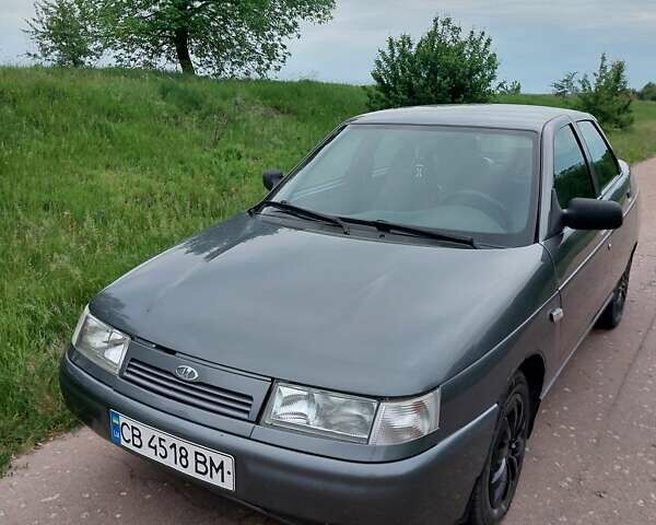 Серый ВАЗ 2110, объемом двигателя 1.6 л и пробегом 118 тыс. км за 2700 $, фото 1 на Automoto.ua