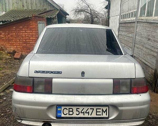 Серый ВАЗ 2110, объемом двигателя 1.6 л и пробегом 262 тыс. км за 1500 $, фото 1 на Automoto.ua