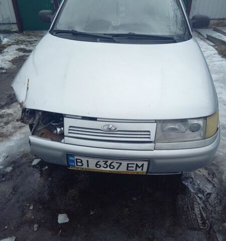 Серый ВАЗ 2110, объемом двигателя 1.6 л и пробегом 157 тыс. км за 1400 $, фото 1 на Automoto.ua