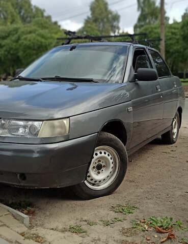 Серый ВАЗ 2110, объемом двигателя 1.6 л и пробегом 158 тыс. км за 2900 $, фото 1 на Automoto.ua