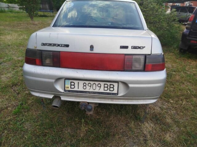 Серый ВАЗ 2110, объемом двигателя 1.6 л и пробегом 56 тыс. км за 1400 $, фото 1 на Automoto.ua