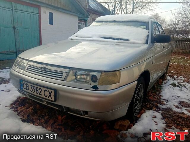 Серый ВАЗ 2110, объемом двигателя 16 л и пробегом 140 тыс. км за 2400 $, фото 1 на Automoto.ua