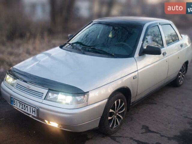 Серый ВАЗ 2110, объемом двигателя 1.6 л и пробегом 224 тыс. км за 2150 $, фото 1 на Automoto.ua