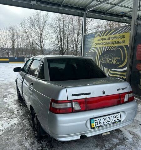 Серый ВАЗ 2110, объемом двигателя 1.6 л и пробегом 190 тыс. км за 1950 $, фото 1 на Automoto.ua