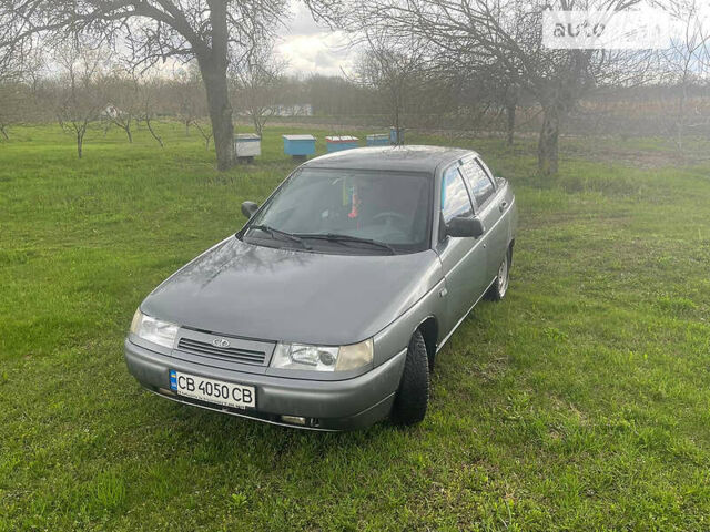 Серый ВАЗ 2110, объемом двигателя 1.6 л и пробегом 85 тыс. км за 3000 $, фото 1 на Automoto.ua