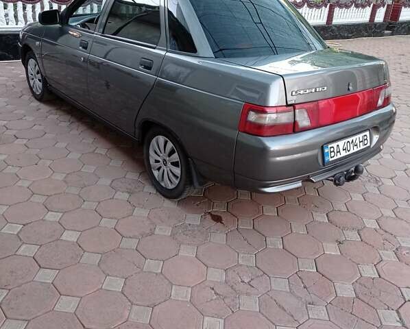 Серый ВАЗ 2110, объемом двигателя 1.6 л и пробегом 145 тыс. км за 2850 $, фото 1 на Automoto.ua