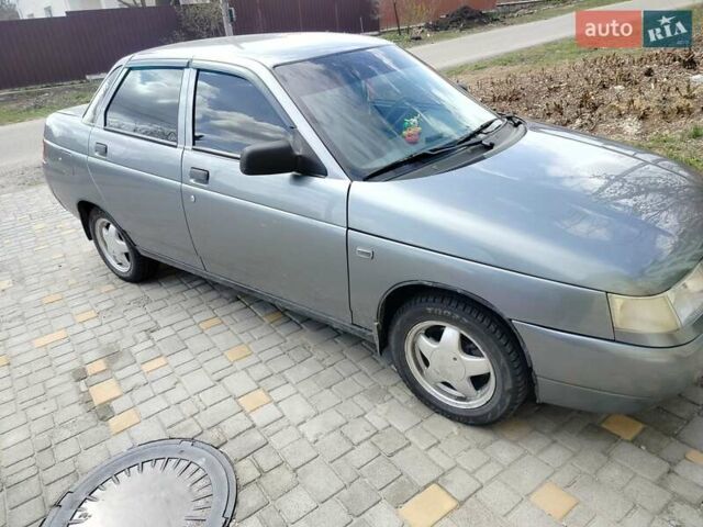 Серый ВАЗ 2110, объемом двигателя 1.6 л и пробегом 90 тыс. км за 2850 $, фото 1 на Automoto.ua
