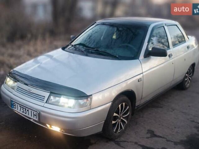 Серый ВАЗ 2110, объемом двигателя 1.6 л и пробегом 222 тыс. км за 2300 $, фото 1 на Automoto.ua