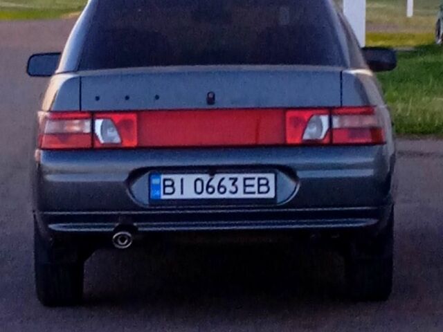 Серый ВАЗ 2110, объемом двигателя 1.6 л и пробегом 38 тыс. км за 4500 $, фото 1 на Automoto.ua