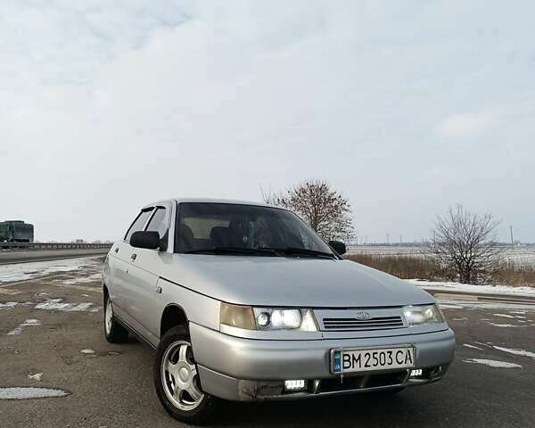 Сірий ВАЗ 2110, об'ємом двигуна 1.6 л та пробігом 280 тис. км за 1750 $, фото 1 на Automoto.ua