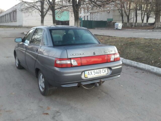Серый ВАЗ 2110, объемом двигателя 1.6 л и пробегом 96 тыс. км за 3800 $, фото 1 на Automoto.ua