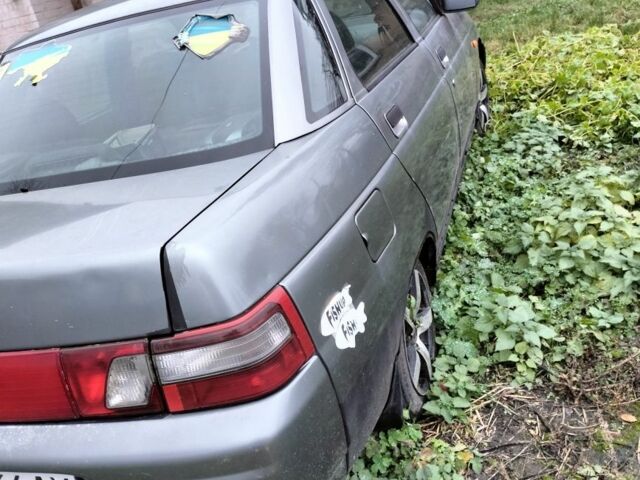 Сірий ВАЗ 2110, об'ємом двигуна 1.6 л та пробігом 200 тис. км за 1900 $, фото 1 на Automoto.ua