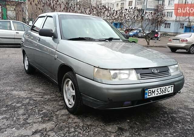Серый ВАЗ 2110, объемом двигателя 1.6 л и пробегом 196 тыс. км за 3350 $, фото 1 на Automoto.ua