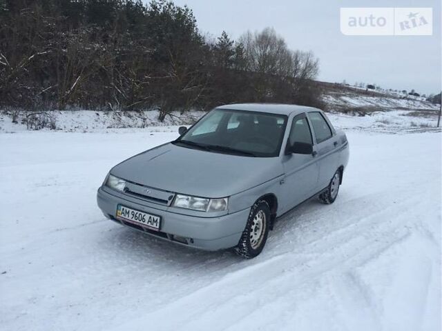 Сірий ВАЗ 2110, об'ємом двигуна 1.6 л та пробігом 82 тис. км за 3250 $, фото 1 на Automoto.ua