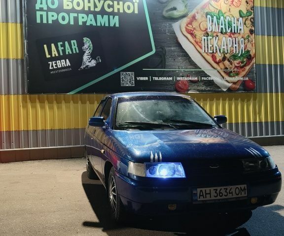 Синий ВАЗ 2110, объемом двигателя 1.6 л и пробегом 89 тыс. км за 1850 $, фото 1 на Automoto.ua