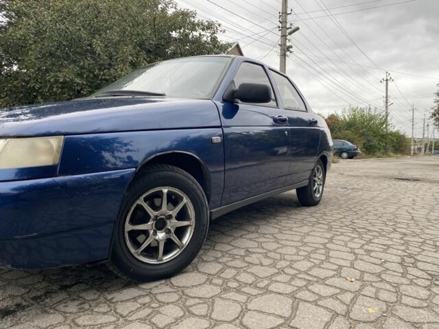 Синий ВАЗ 2110, объемом двигателя 1.5 л и пробегом 253 тыс. км за 1200 $, фото 1 на Automoto.ua