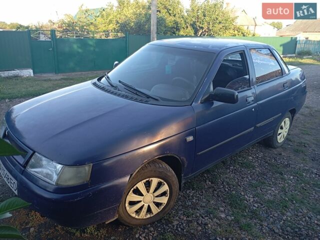 Синий ВАЗ 2110, объемом двигателя 1.5 л и пробегом 180 тыс. км за 1250 $, фото 1 на Automoto.ua