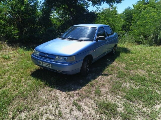 Синий ВАЗ 2110, объемом двигателя 1.5 л и пробегом 192 тыс. км за 1500 $, фото 1 на Automoto.ua