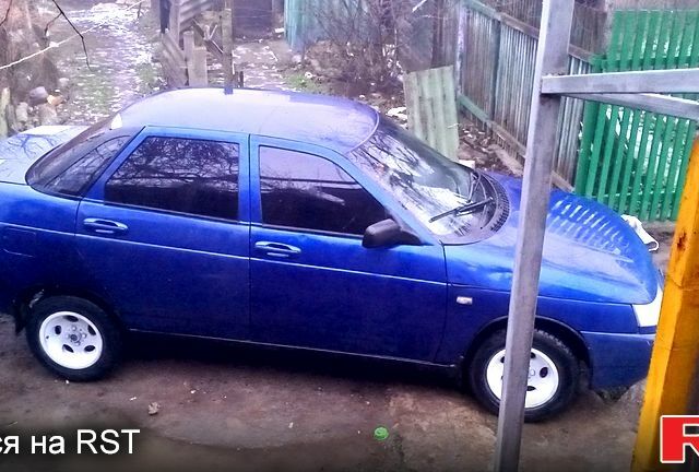Синій ВАЗ 2110, об'ємом двигуна 1.6 л та пробігом 220 тис. км за 1200 $, фото 1 на Automoto.ua