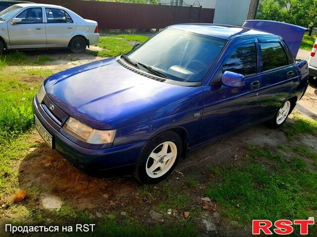 Синій ВАЗ 2110, об'ємом двигуна 1.5 л та пробігом 358 тис. км за 1300 $, фото 1 на Automoto.ua