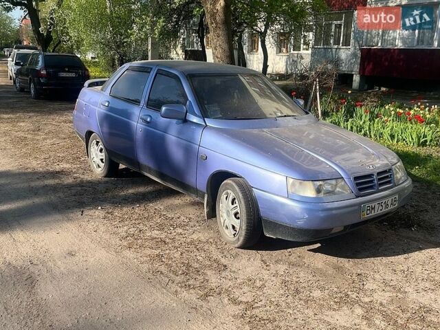 Синий ВАЗ 2110, объемом двигателя 1.5 л и пробегом 130 тыс. км за 1500 $, фото 1 на Automoto.ua