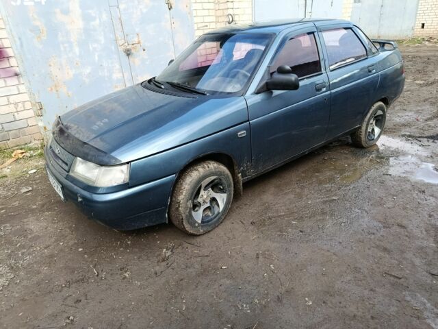 Синий ВАЗ 2110, объемом двигателя 1.5 л и пробегом 322 тыс. км за 1267 $, фото 1 на Automoto.ua