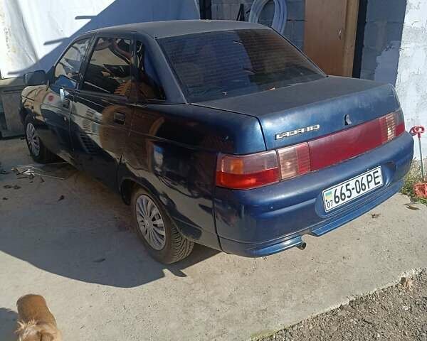 Синій ВАЗ 2110, об'ємом двигуна 0 л та пробігом 135 тис. км за 800 $, фото 1 на Automoto.ua