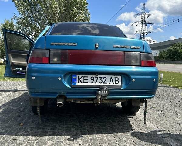 Синий ВАЗ 2110, объемом двигателя 1.5 л и пробегом 268 тыс. км за 2350 $, фото 1 на Automoto.ua