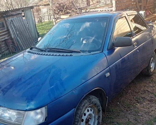 Синий ВАЗ 2110, объемом двигателя 1.5 л и пробегом 275 тыс. км за 1300 $, фото 1 на Automoto.ua
