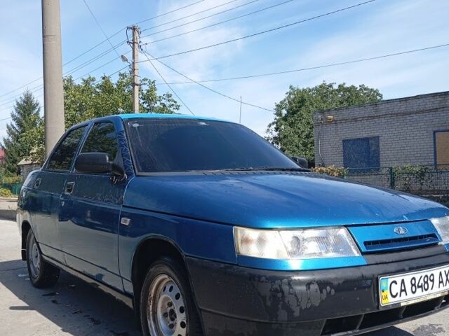 Синий ВАЗ 2110, объемом двигателя 6 л и пробегом 70 тыс. км за 942 $, фото 1 на Automoto.ua