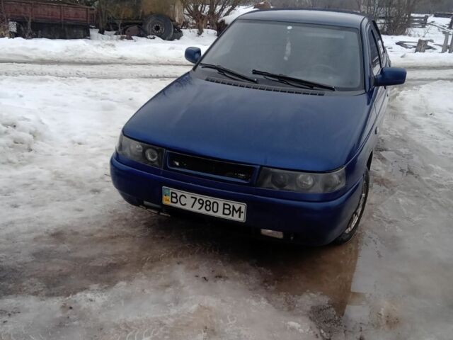 Синий ВАЗ 2110, объемом двигателя 1.5 л и пробегом 260 тыс. км за 1047 $, фото 1 на Automoto.ua